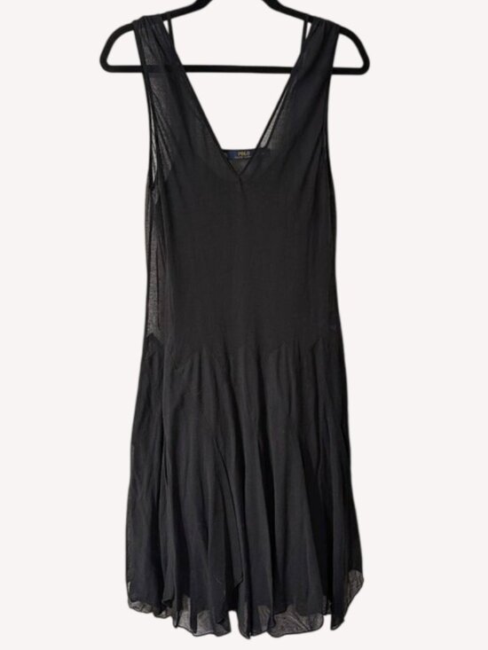 Polo Ralph Lauren Dresses & Skirts - Like New Polo Ralph Lauren Sleeveless‎ V-Neck Dress Black M